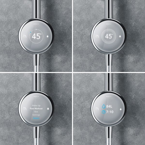 Mira Activate with ColdBoost Single Outlet Ceiling Fed Digital Shower   Pumped - Image 7