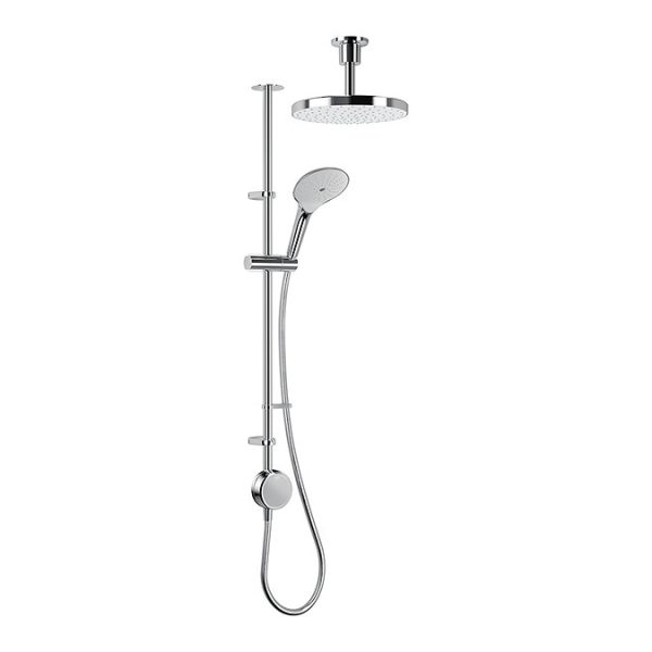 Mira Activate with ColdBoost Double Outlet Ceiling Fed Digital Shower   Pumped - Image 3