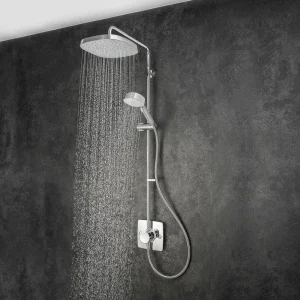 Mira Opero Dual Chrome Thermostatic Mixer Shower