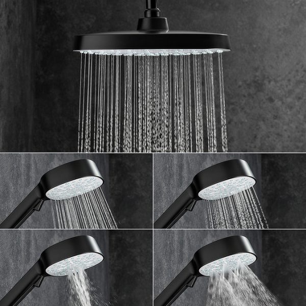 Mira Opero Dual Matt Black Thermostatic Mixer Shower - Image 2