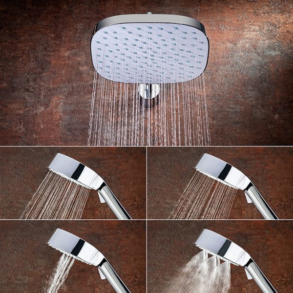 Mira Evoco Dual Outlet Chrome Thermostatic Mixer Shower - Image 4