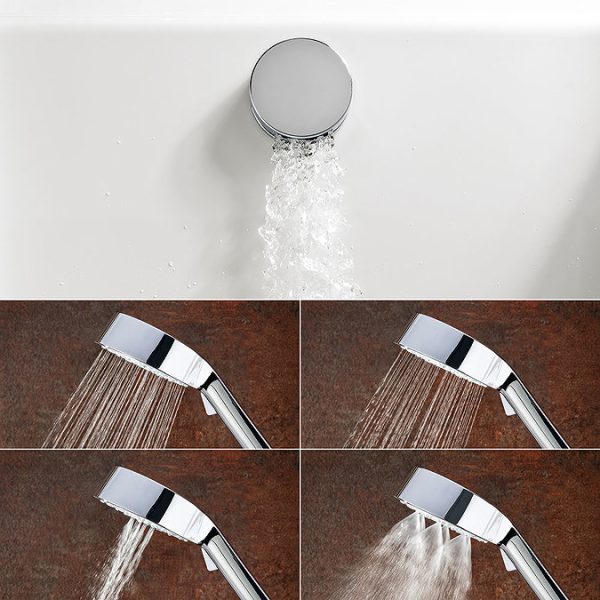 Mira Evoco Dual Outlet Chrome Thermostatic Mixer Shower with Bathfill - Image 4