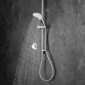 Mira Mode Ceiling Fed Digital Shower   Pumped