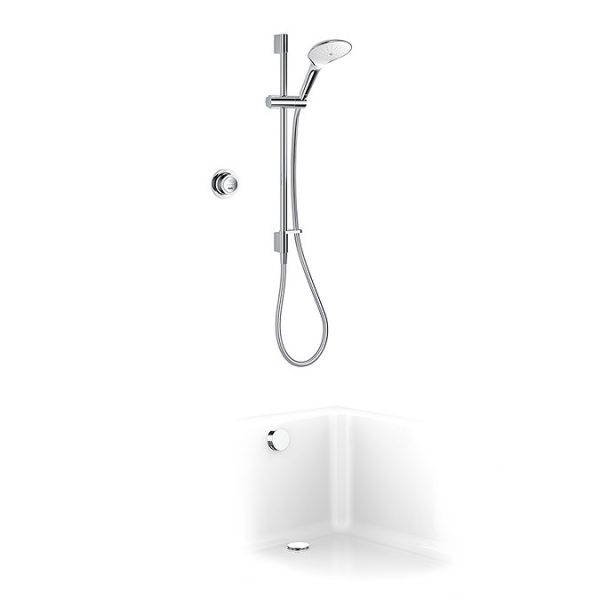 Mira Mode Rear Fed Digital Shower with Bath Filler   High Pressure - Image 2