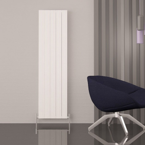 Carisa Monza Double Panel Textured White Aluminum Radiator 1800 x 470mm