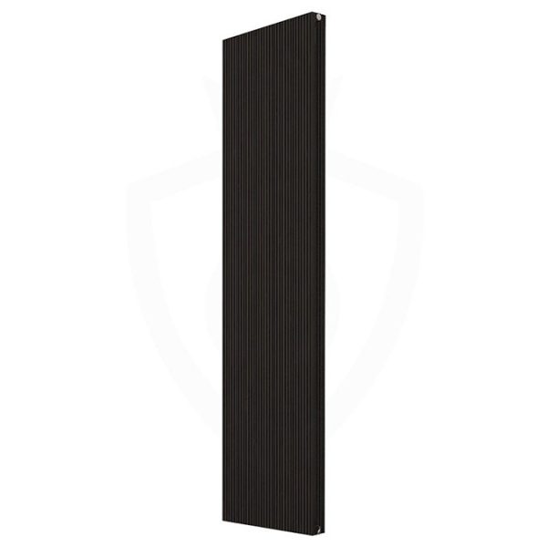 Carisa Monza Double Panel Textured Black Aluminum Radiator 1800 x 470mm - Image 4