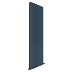 Carisa Monza Double Panel Textured Anthracite Aluminum Radiator 1800 x 565mm