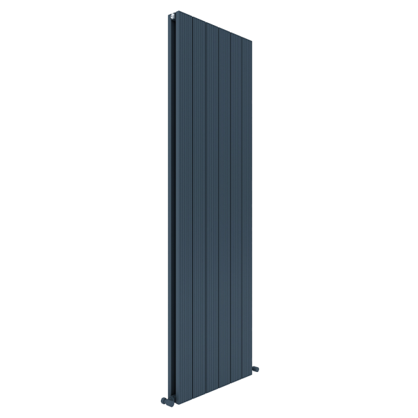 Carisa Monza Double Panel Textured Anthracite Aluminum Radiator 1800 x 565mm