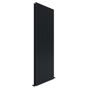 Carisa Monza Double Panel Textured Black Aluminum Radiator 1800 x 660mm