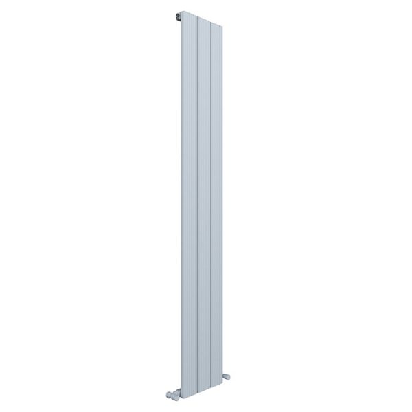 Carisa Monza Single Panel Textured White Aluminum Radiator 1800 x 280mm - Image 3