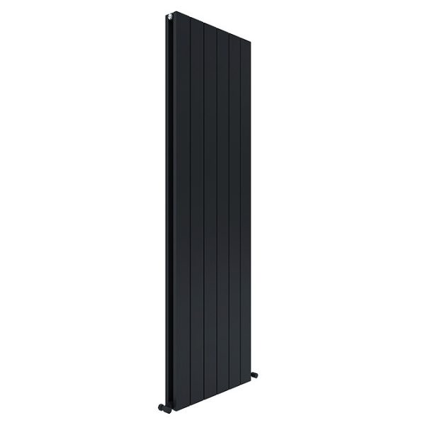 Carisa Nemo Double Panel Textured Black Aluminum Radiator 1800 x 565mm - Image 3