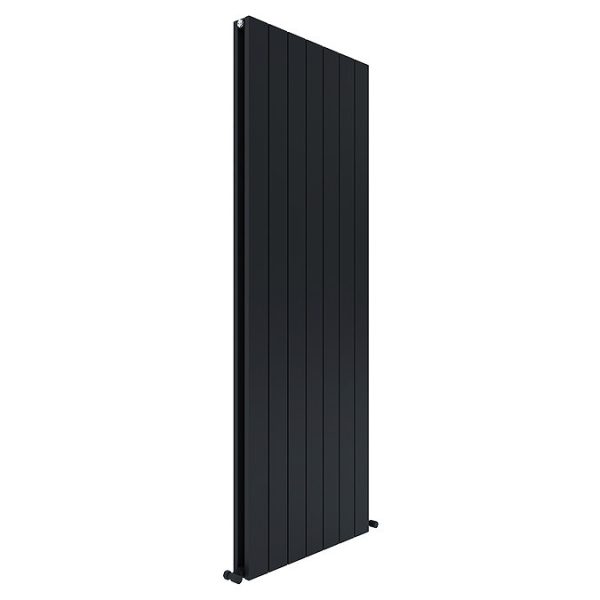 Carisa Nemo Double Panel Textured Black Aluminum Radiator 1800 x 660mm - Image 3