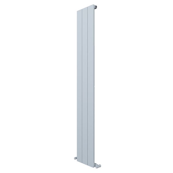 Carisa Nemo Single Panel Textured White Aluminum Radiator 1800 x 280mm - Image 3