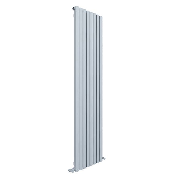Carisa Tallis Single Panel Textured White Aluminum Radiator 1800 x 470mm - Image 3