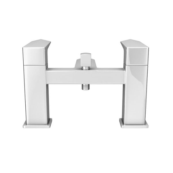 Venice Modern Geometric Bath Shower Mixer Tap + Shower Kit - Image 5