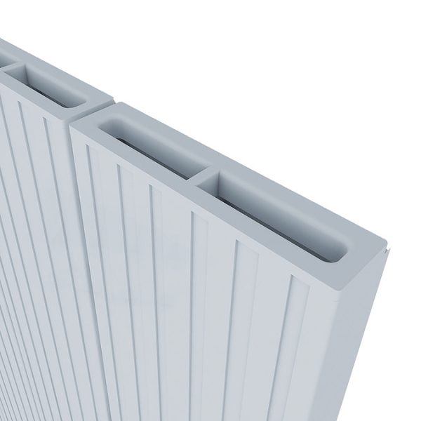 Carisa Boreas M Textured White Electric Aluminum Radiator 1800 x 276mm - Image 2