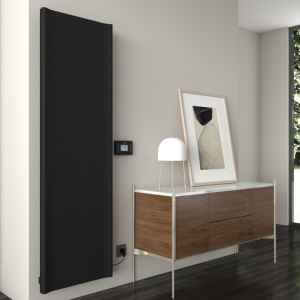 Carisa Boreas B Textured Black Electric Aluminum Radiator 1800 x 555mm