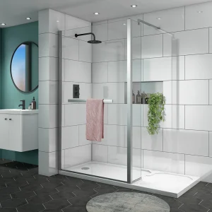 Matrix 1400 x 800mm Ultimate Walk In Enclosure 10mm + Tray 14x8T