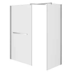 Matrix 10mm Glass Walk In Enclosure + Side Panel (1400 x 900mm) No Tray