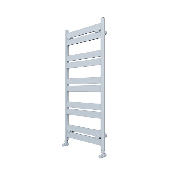 Carisa Ligne Textured White Heated Towel Rail 1015 x 480mm - Image 2