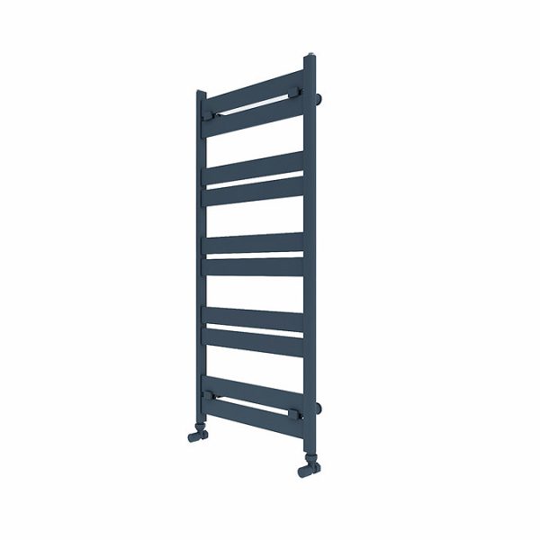 Carisa Ligne Textured Anthracite Heated Towel Rail 1015 x 480mm - Image 4
