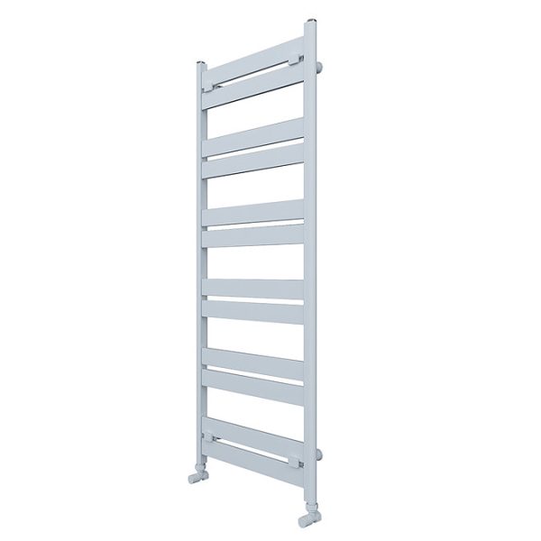Carisa Ligne Textured White Heated Towel Rail 1225 x 480mm - Image 2