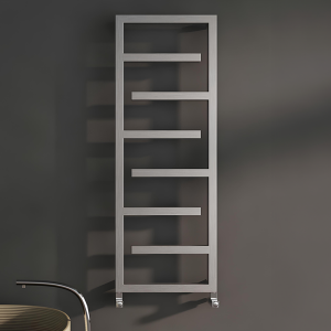 Carisa Eclipse Brushed Stainless Steel Heated Towel Rail 1370 x 500mm