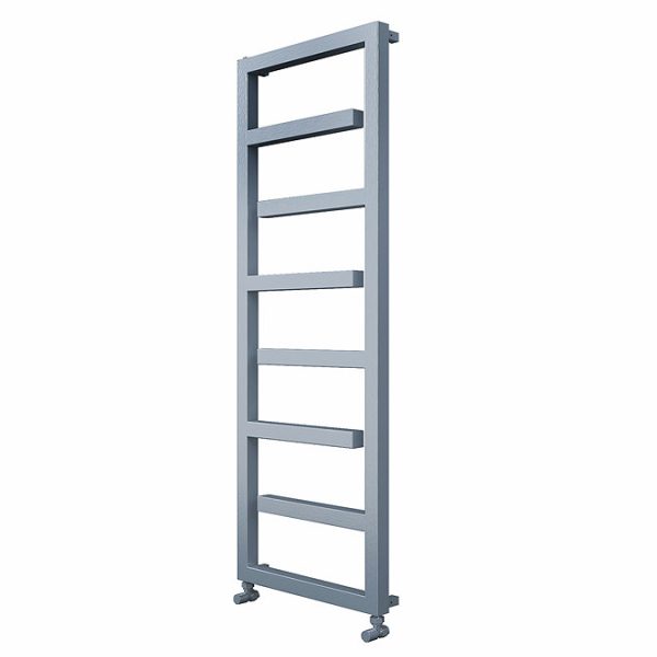 Carisa Eclipse Brushed Stainless Steel Heated Towel Rail 1370 x 500mm - Image 3