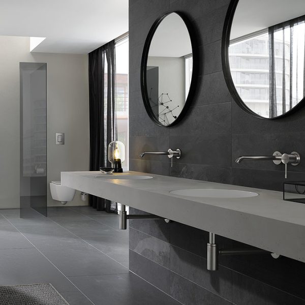 Grohe Essence Wall Mounted Basin Mixer Tap   Chrome - Image 3