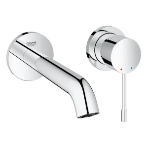 Grohe Essence Wall Mounted Basin Mixer Tap   Chrome