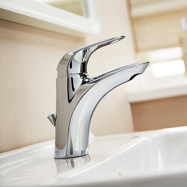 Mira Comfort Monobloc Basin Mixer + Pop up Waste - Image 2