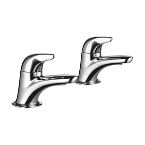 Mira Comfort Basin Pillar Taps