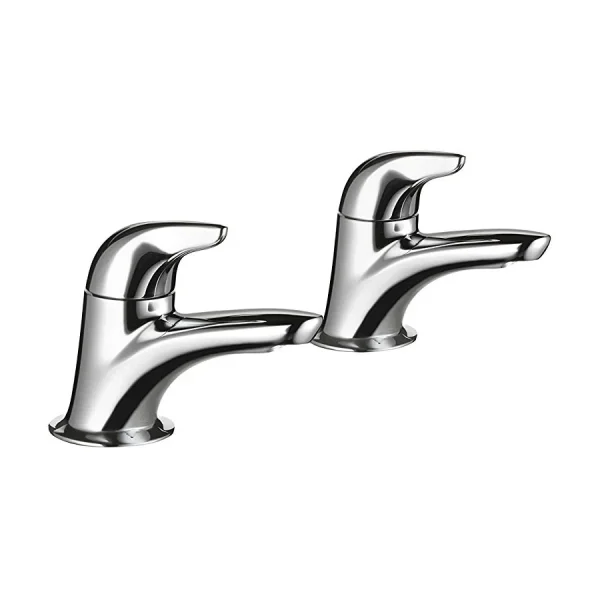 Mira Comfort Basin Pillar Taps