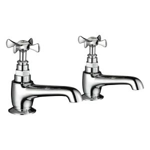 Mira Virtue Bath Pillar Taps