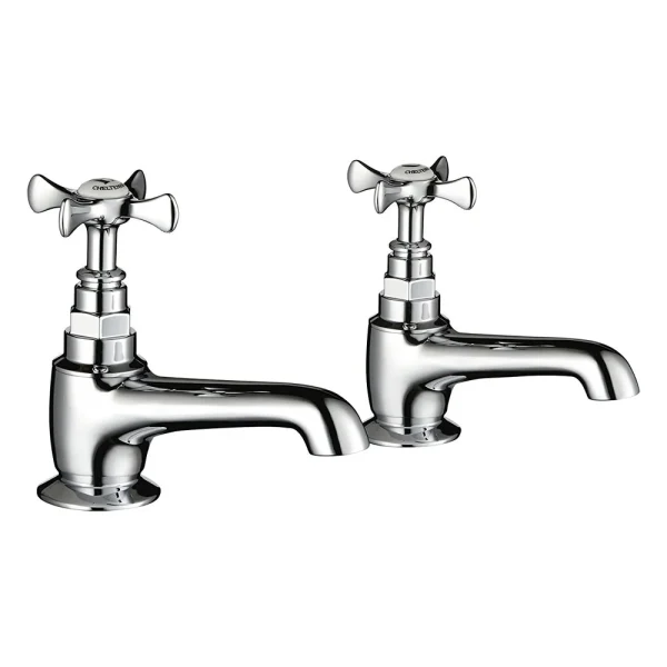 Mira Virtue Bath Pillar Taps