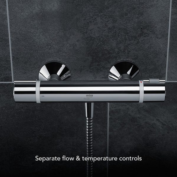 Mira Relate EV Thermostatic Shower Mixer   Chrome - Image 2