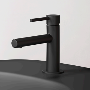 VitrA Compact Mono Basin Mixer Tap Matt Black