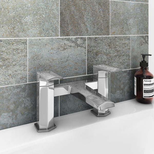 Venice Modern Geometric Bath Tap - Image 3