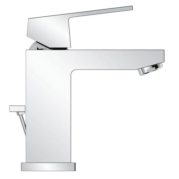 Grohe Eurocube S Size Mono Basin Mixer with Pop up Waste - Image 3