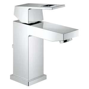 Grohe Eurocube S Size Mono Basin Mixer with Pop up Waste