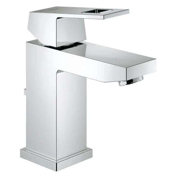 Grohe Eurocube S Size Mono Basin Mixer with Pop up Waste