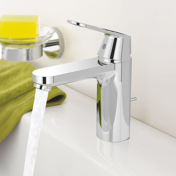 Grohe Eurosmart Cosmopolitan M Size Mono Basin Mixer with Pop up Waste - Image 3