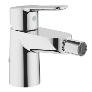 Grohe BauEdge Bidet Mixer with Retractable Chain