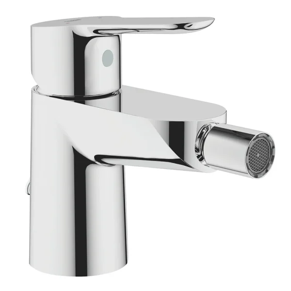 Grohe BauEdge Bidet Mixer with Retractable Chain