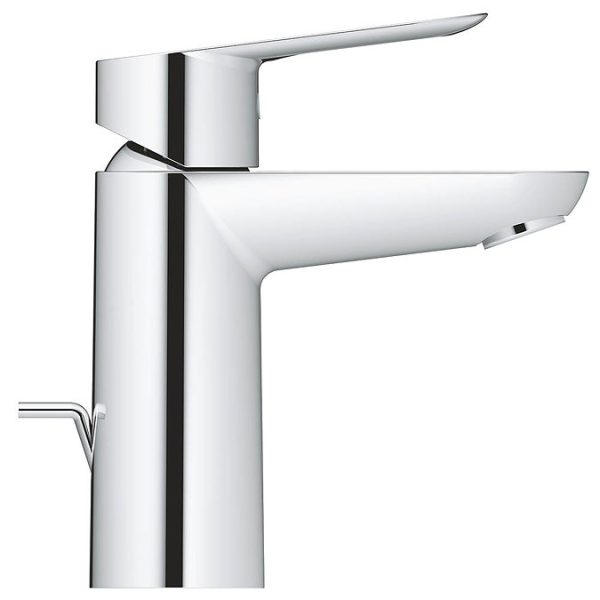 Grohe BauLoop S Size Mono Basin Mixer with Pop up Waste - Image 4