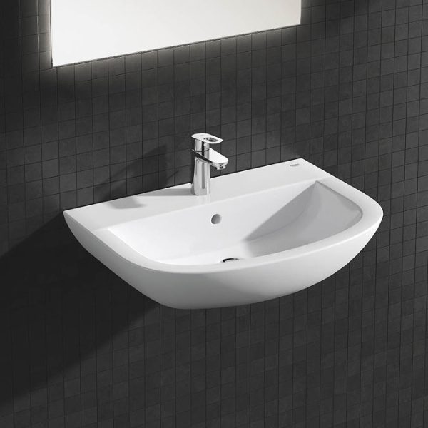 Grohe BauLoop S Size Mono Basin Mixer with Pop up Waste - Image 2