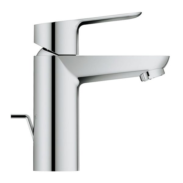 Grohe BauEdge Mono Basin Mixer with Pop up Waste - Image 2