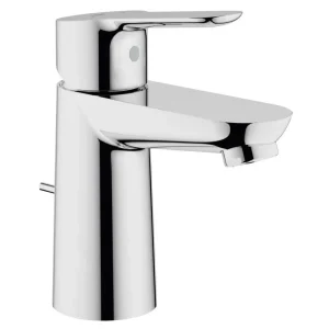 Grohe BauEdge Mono Basin Mixer with Pop up Waste
