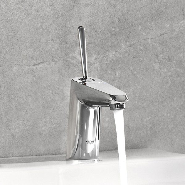 Grohe Eurodisc Joy Mono Basin Mixer with Pop up Waste   Chrome - Image 4