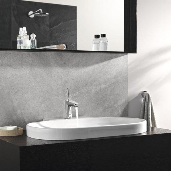 Grohe Eurodisc Joy Mono Basin Mixer with Pop up Waste   Chrome - Image 2